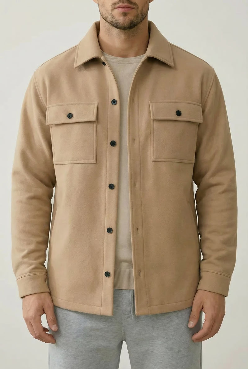 THE SENTINEL OVERSHIRT JACKET – Khaki