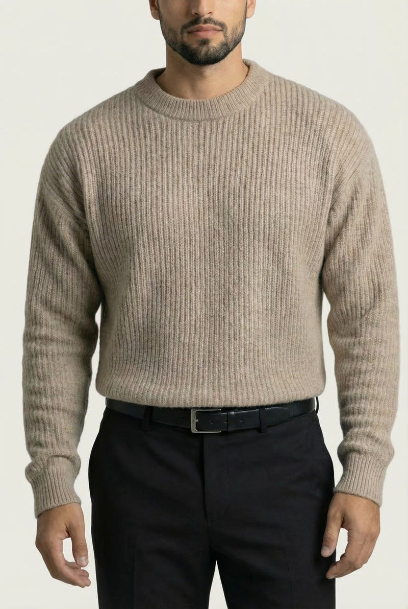 THE PERUGIA KNIT – Beige