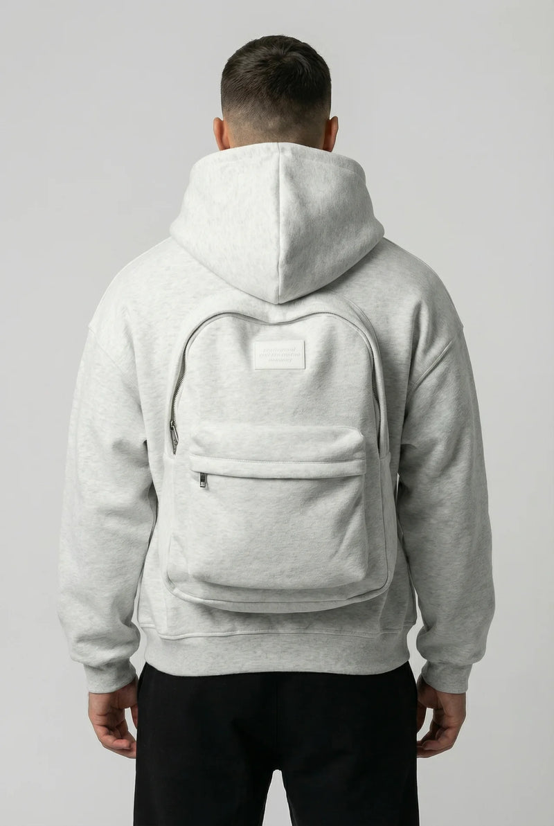 THE NOMAD PACK HOODIE – grey