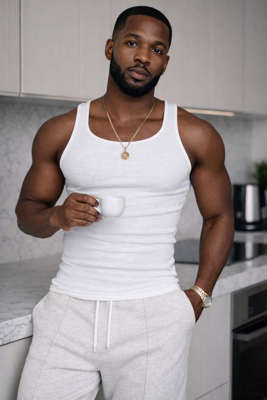 THE ESSENTIAL RIBBED VEST