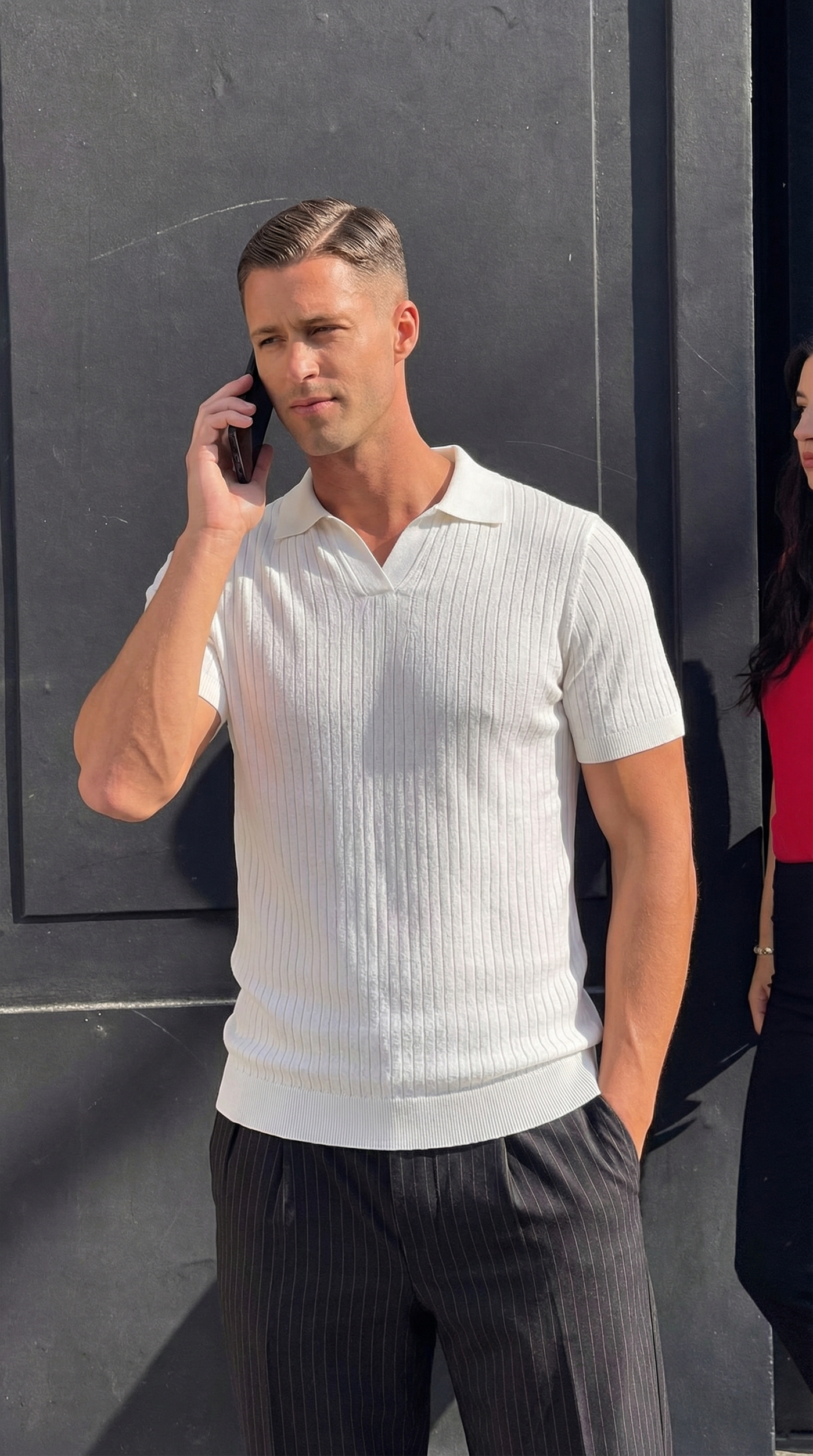 DAS MODENA SLIM KNIT POLOSHIRT