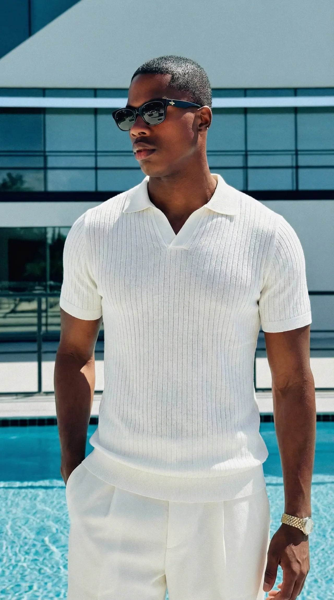 DAS MODENA SLIM KNIT POLOSHIRT