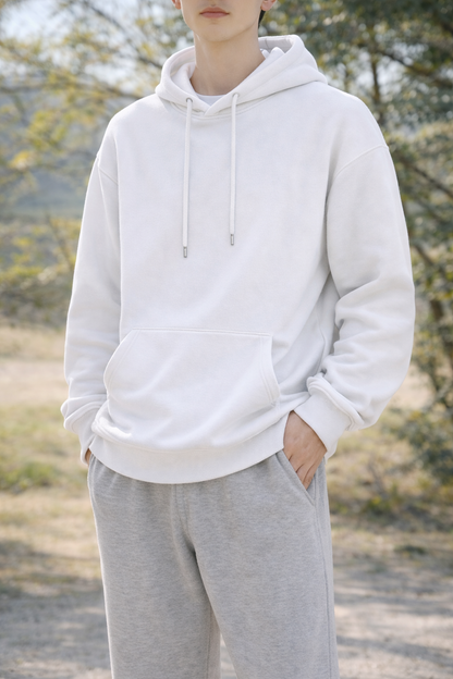 ESSENTIAL HOODIE - BROWN