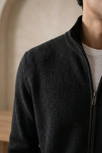 THE AURELIA FULL-ZIP KNIT