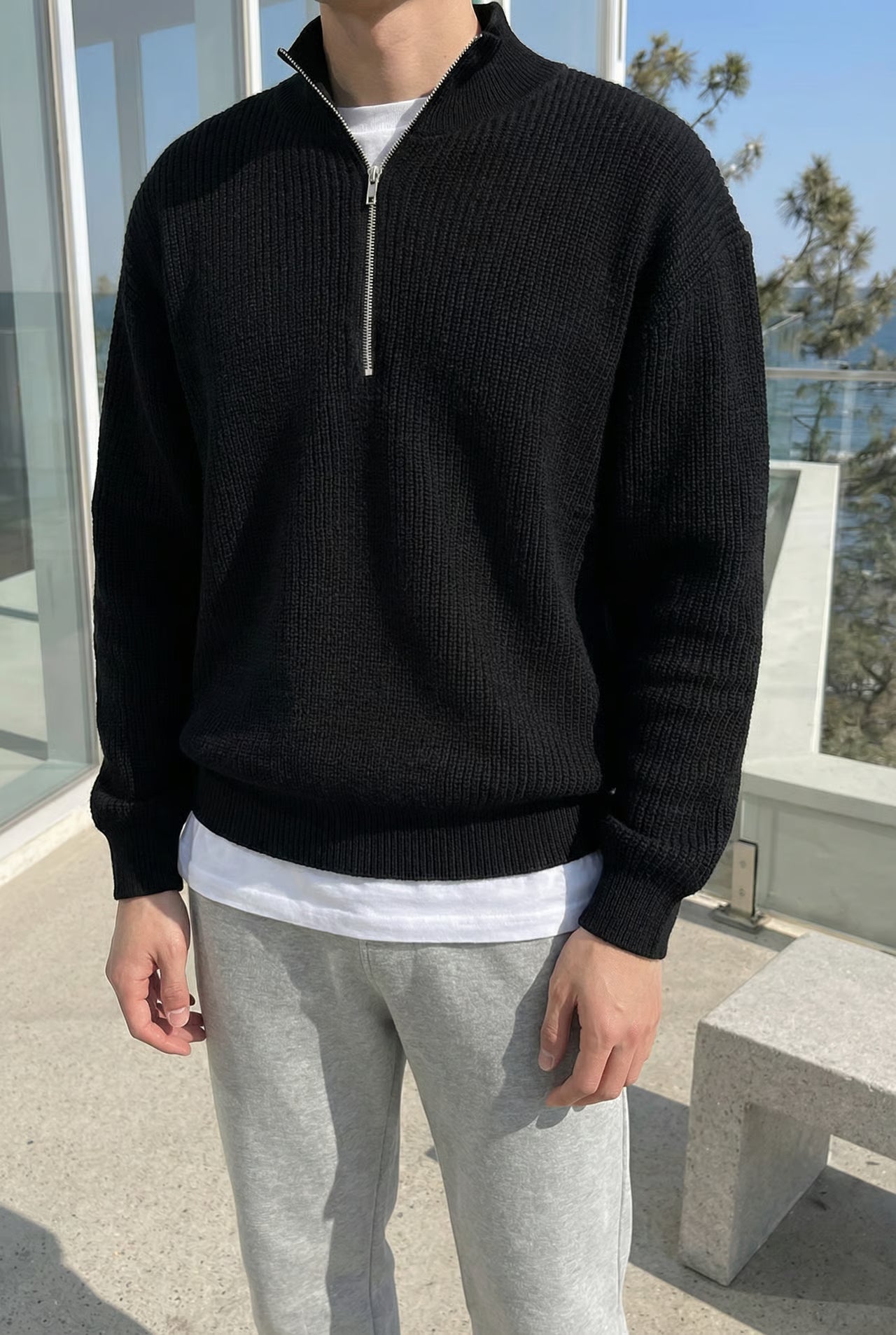 THE PALMA QUARTER ZIP