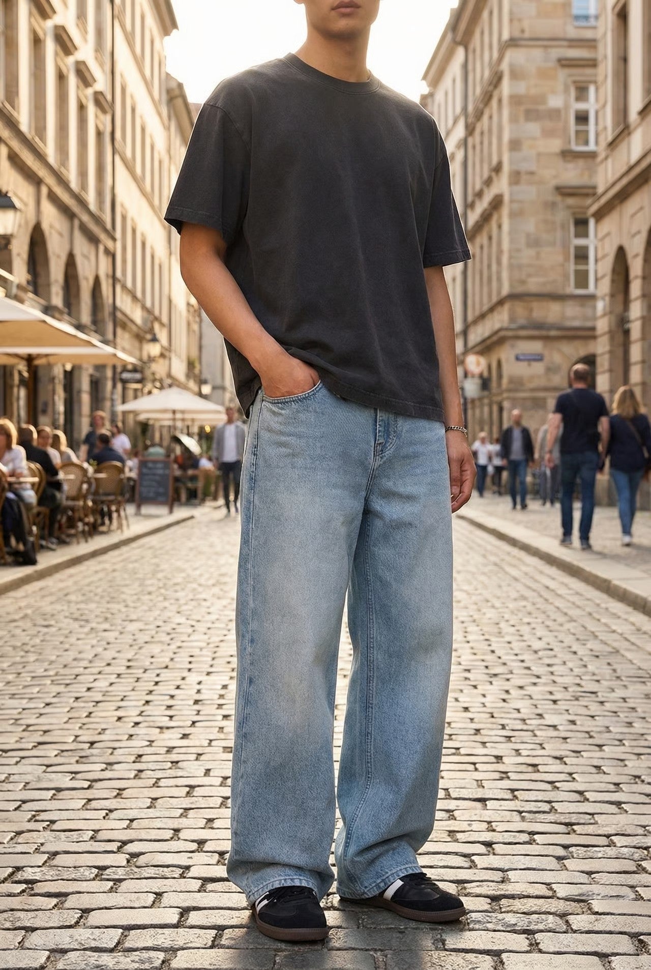 THE RIVIERA WIDE DENIM JEAN