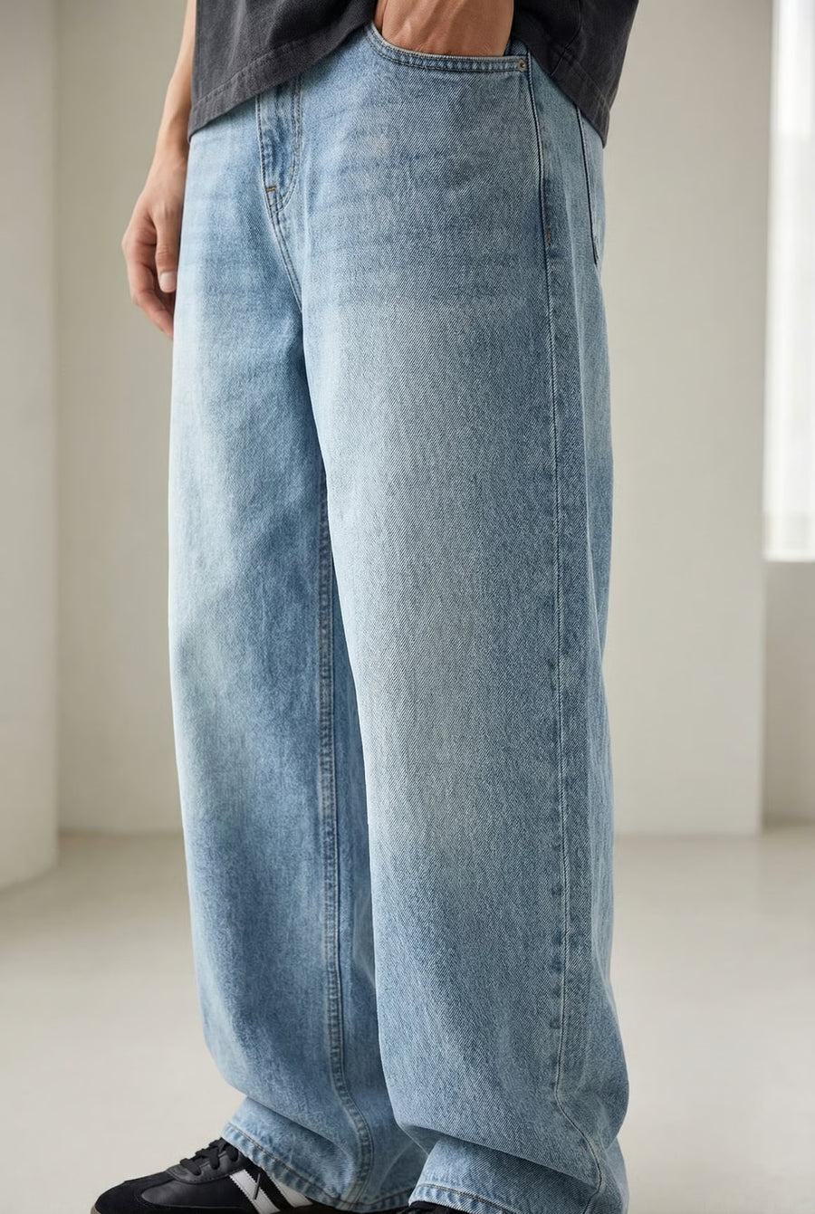 THE RIVIERA WIDE DENIM JEAN