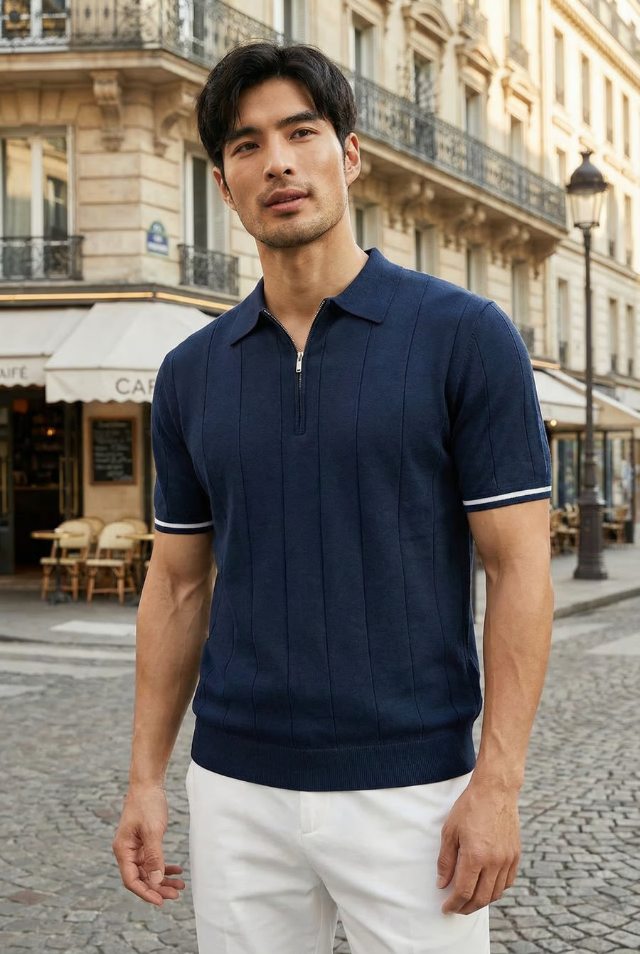 THE MONTREUX KNIT POLO