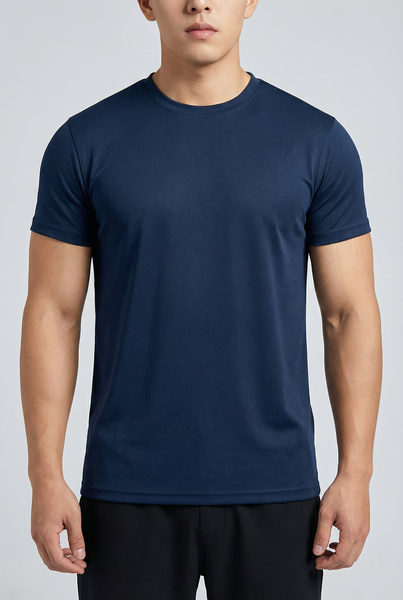 THE CORE PERFORMANCE TEE – Navy