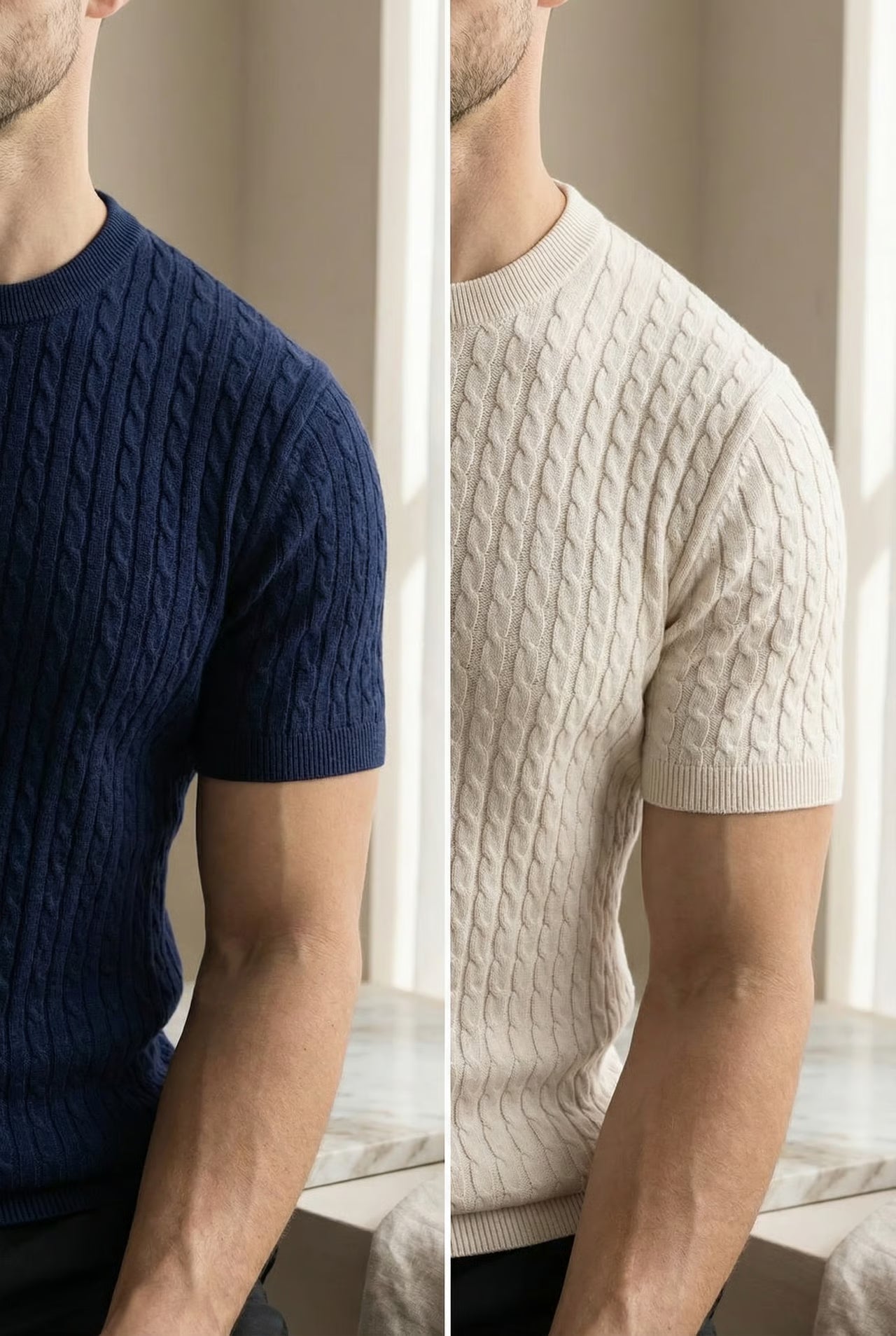 THE COLUMN KNIT TEE
