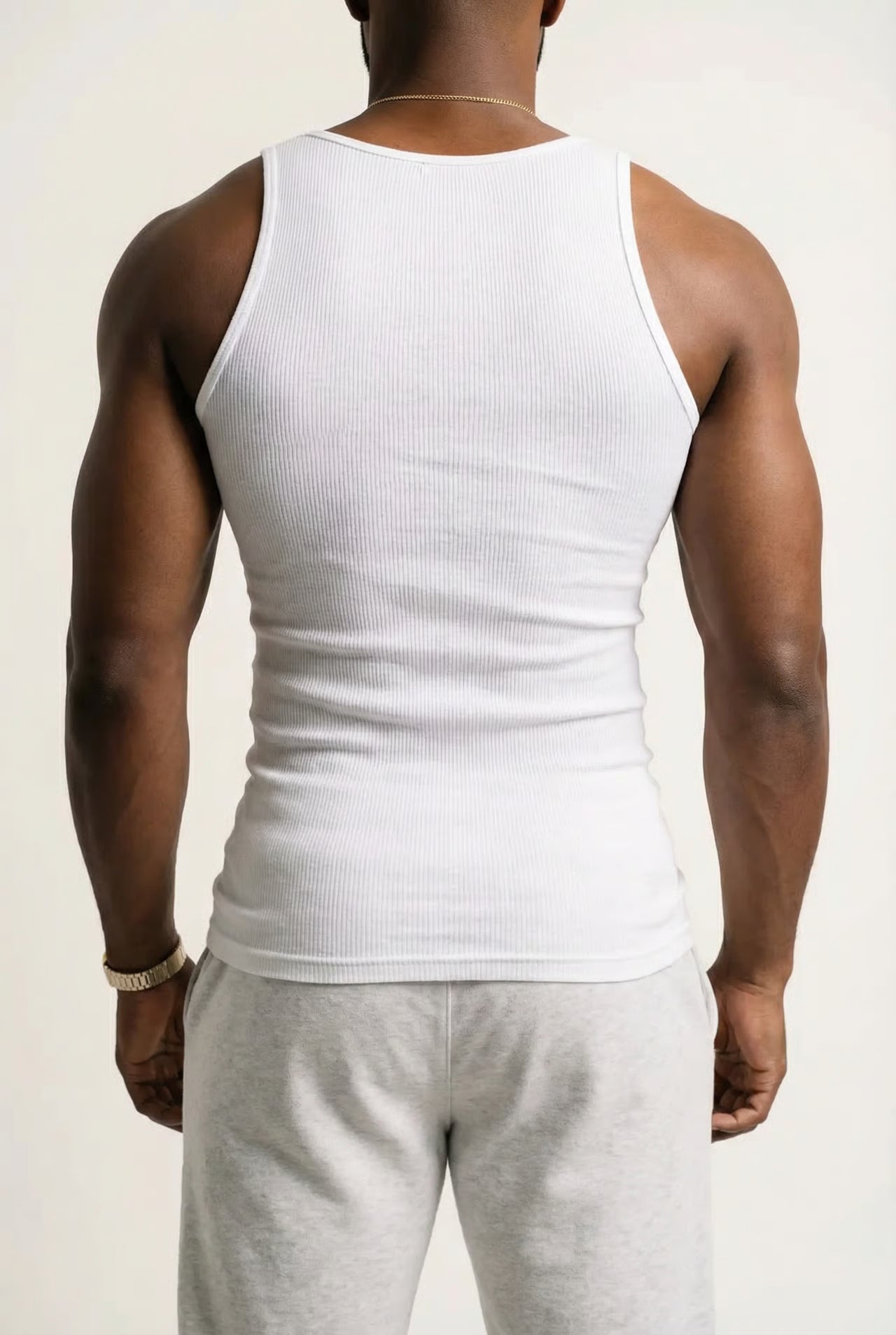 THE ESSENTIAL RIBBED VEST