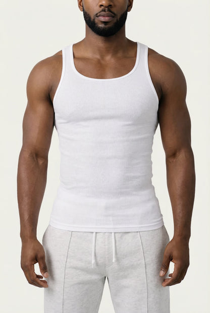 THE ESSENTIAL RIBBED VEST