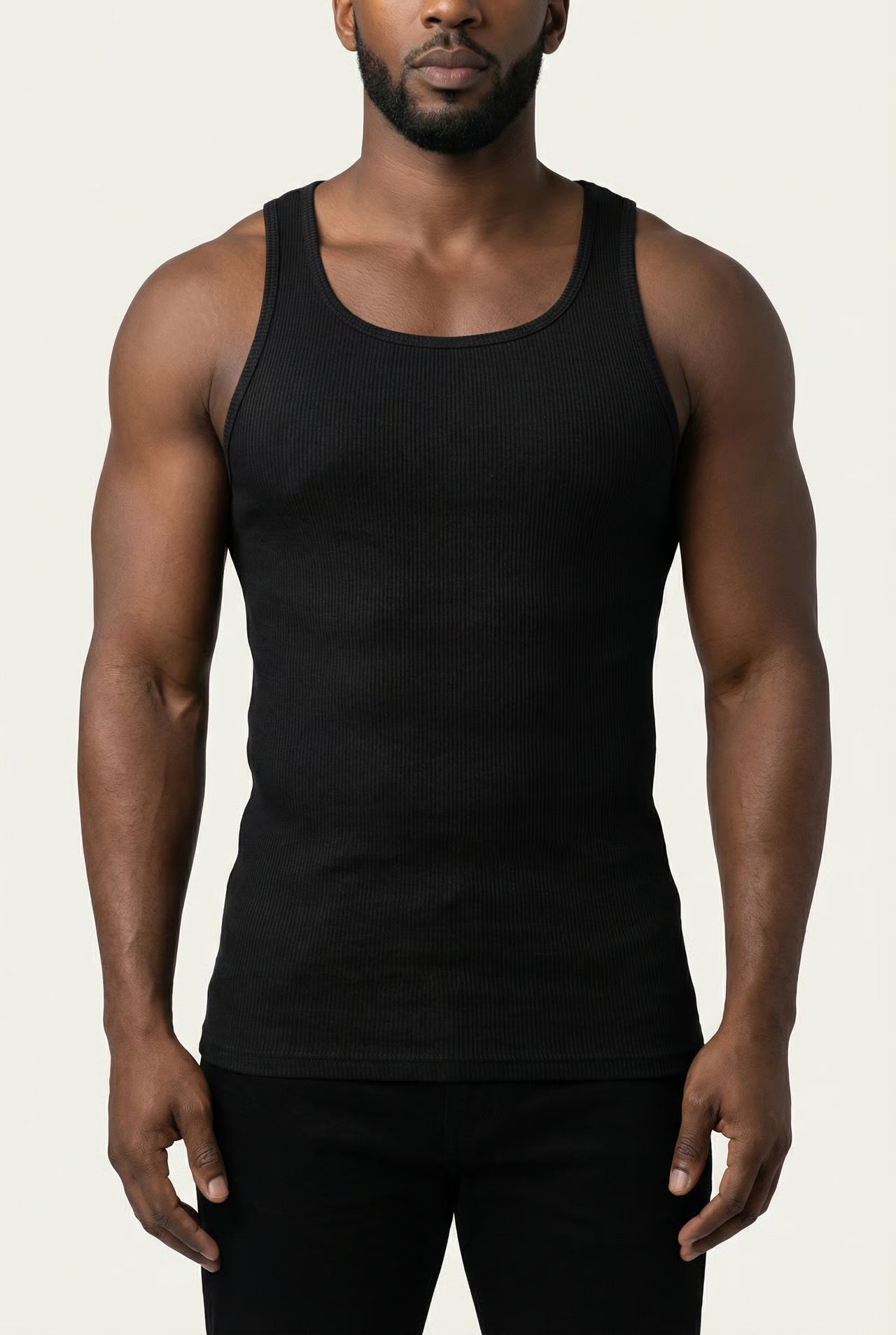 THE ESSENTIAL RIBBED VEST