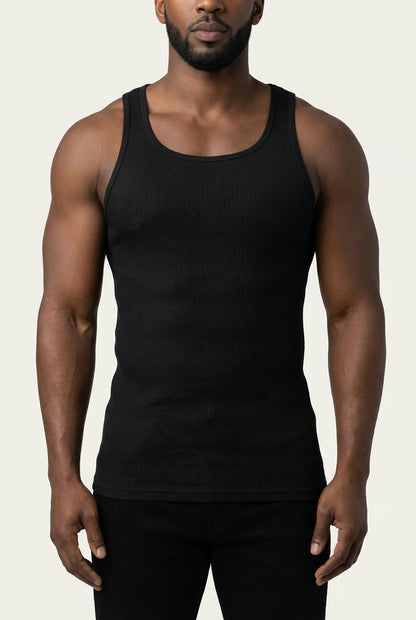 THE ESSENTIAL RIBBED VEST