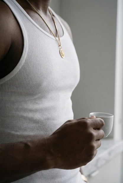 THE ESSENTIAL RIBBED VEST