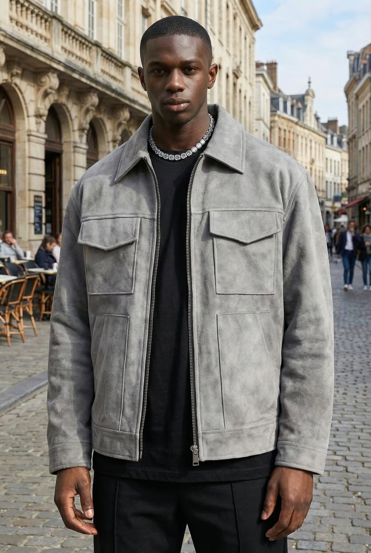 THE MONTCLAIR COLLARED JACKET