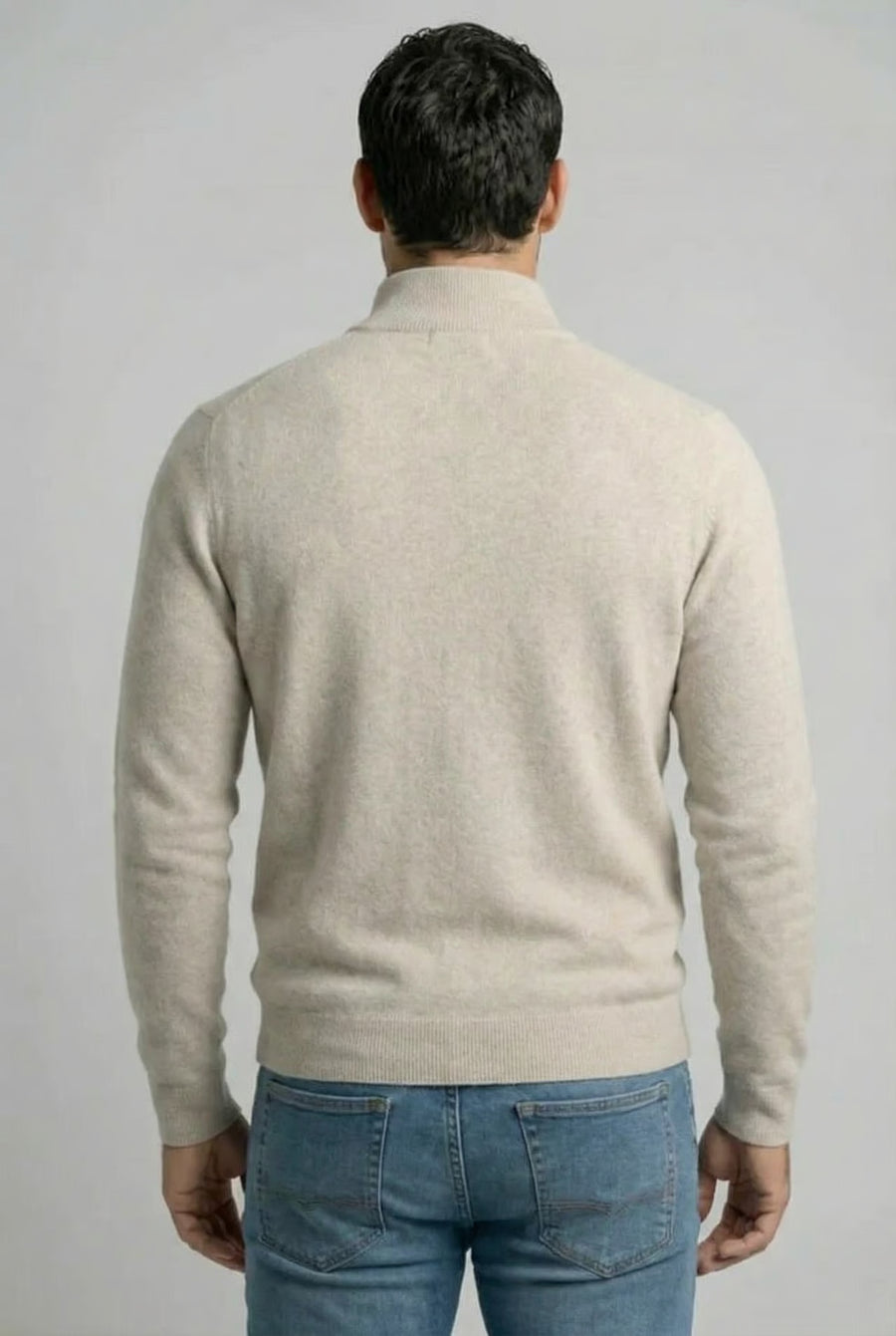 THE MERANO CASHMERE ZIP