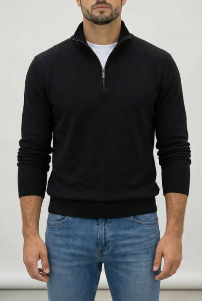 THE MERANO CASHMERE ZIP
