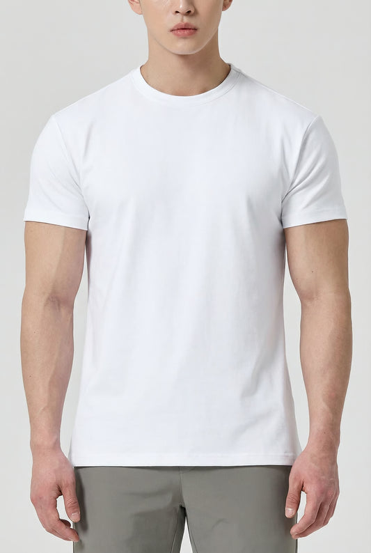 THE CORE COTTON ATHLETIC TEE