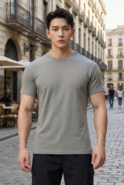 THE CORE COTTON ATHLETIC TEE