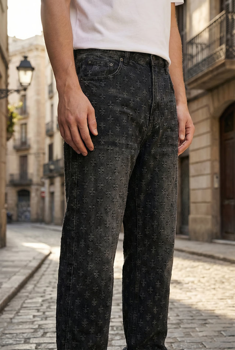 THE ASHCROFT DISTRESSED DENIM