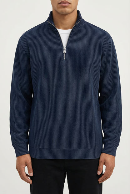 THE CORDOVA ZIP-NECK