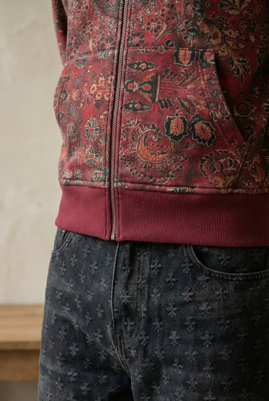 THE PALAZZO TAPESTRY HOODIE