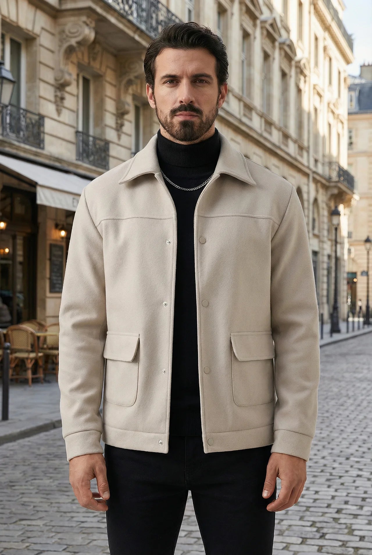 THE VALENTE OVERSHIRT